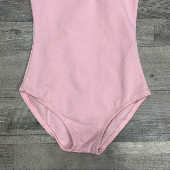 Basic Moves Toddler Girls Pink Leotard 8/10 - Picture 2 of 6